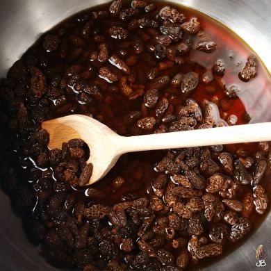 JB Morilles morilles trempage fondue